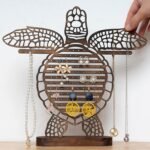 Turtle Jewelry Organizer | Wall-Mounted Display for Earrings, Necklaces & Bracelets