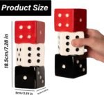 Dice Ceramic Vase - Funky Geometric Home & Bar Decor for Flowers - Image 2