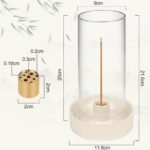 Multi-Functional Incense Burner Holder | Multi-Hole Burner for Palo Santo, Sage & Sticks - Image 2