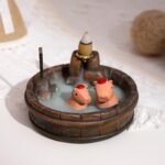 Capybara Backflow Incense Burner - Waterfall Smoke Effect for Yoga & Meditation