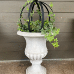 Large Round Black Metal Garden Trellis | Outdoor Climbing Plant Support & Decor - Image 6